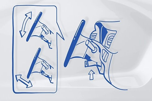 스티어링 휠 조작법