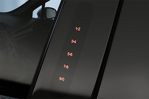 시큐리코드 키리스 엔트리 투명 키패드